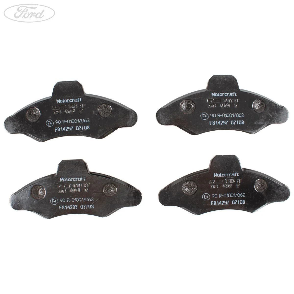 ESCORT ORION 1990-1995 MOTORCRAFT FRONT BRAKE PAD AXLE SET - Image 6
