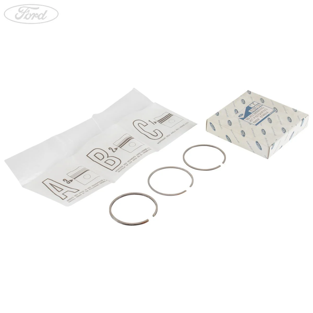 ESCORT ORION FIESTA 1.1 2V CARB STANDARD PISTON RING KIT - Image 5