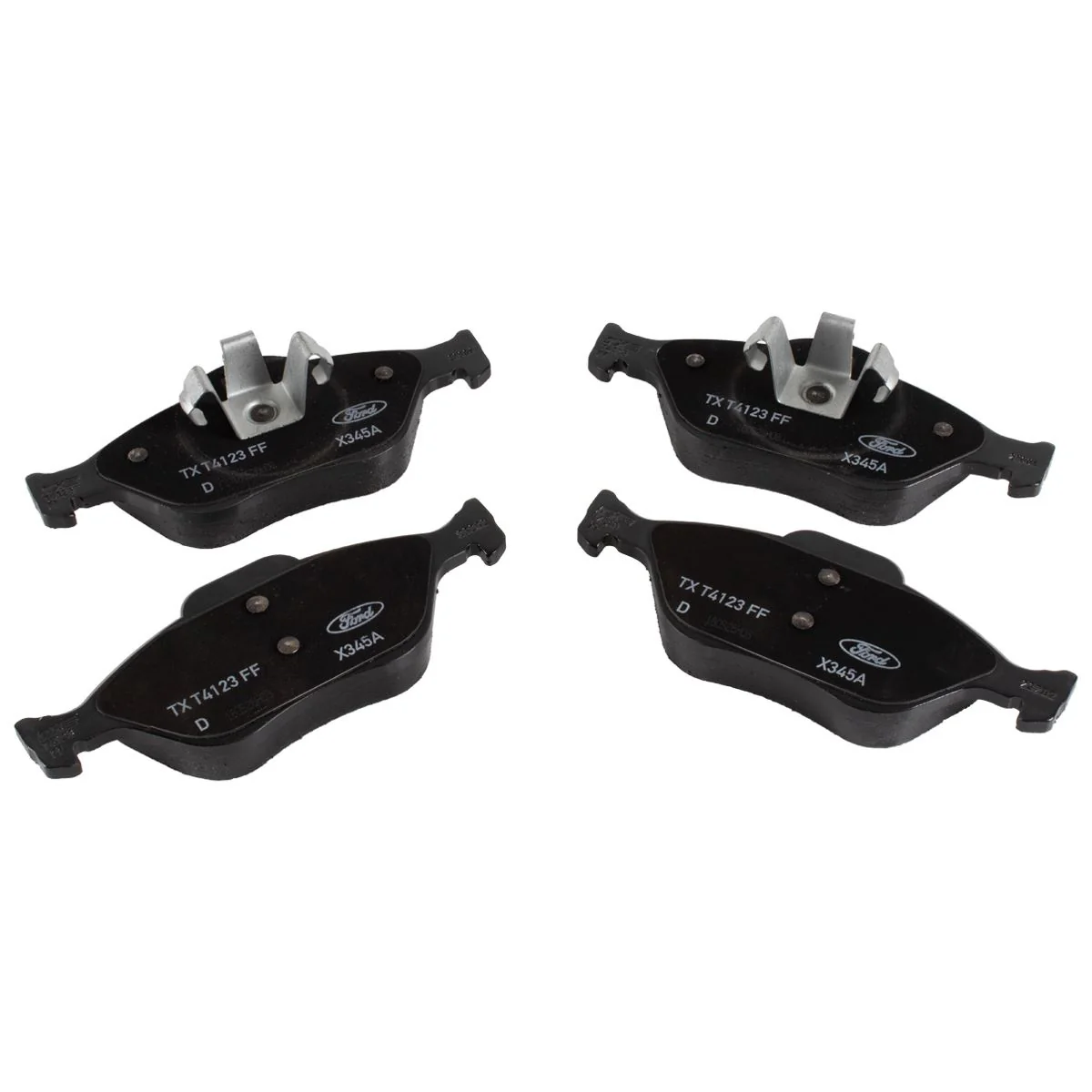 FIESTA 1.25 1.3 1.8D ZETEC FRONT BRAKE PAD AXLE SET