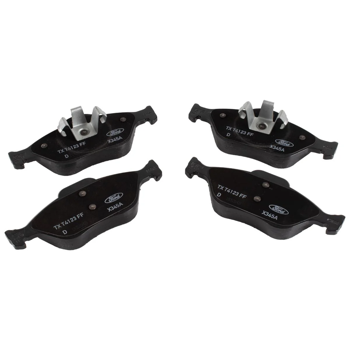 FIESTA 1.25 1.3 1.8D ZETEC FRONT BRAKE PAD AXLE SET - Image 6