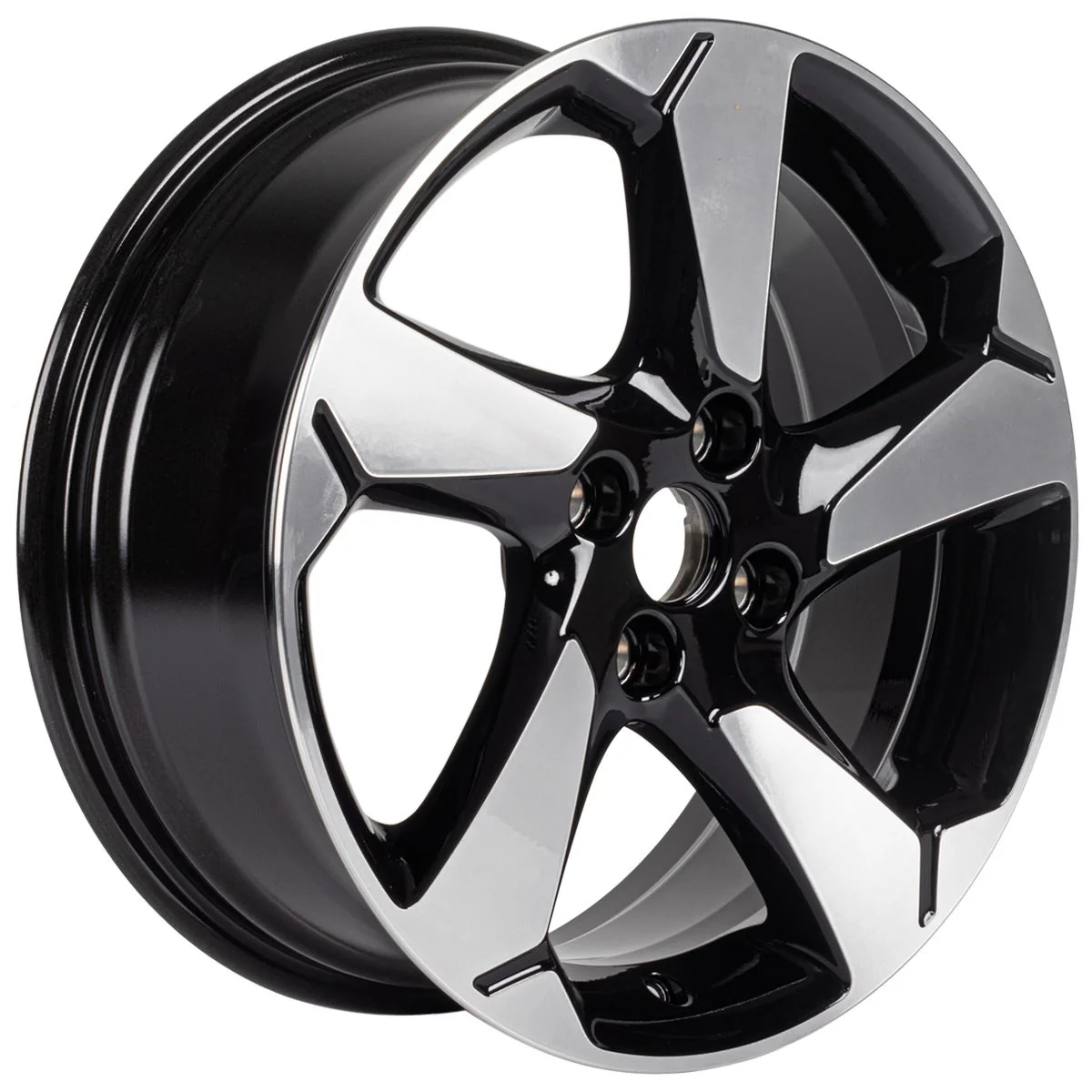 FIESTA 17" ALLOY WHEEL 5-SPOKE DESIGN ABSOLUTE BLACK FINISH 2017-2023 - Image 2