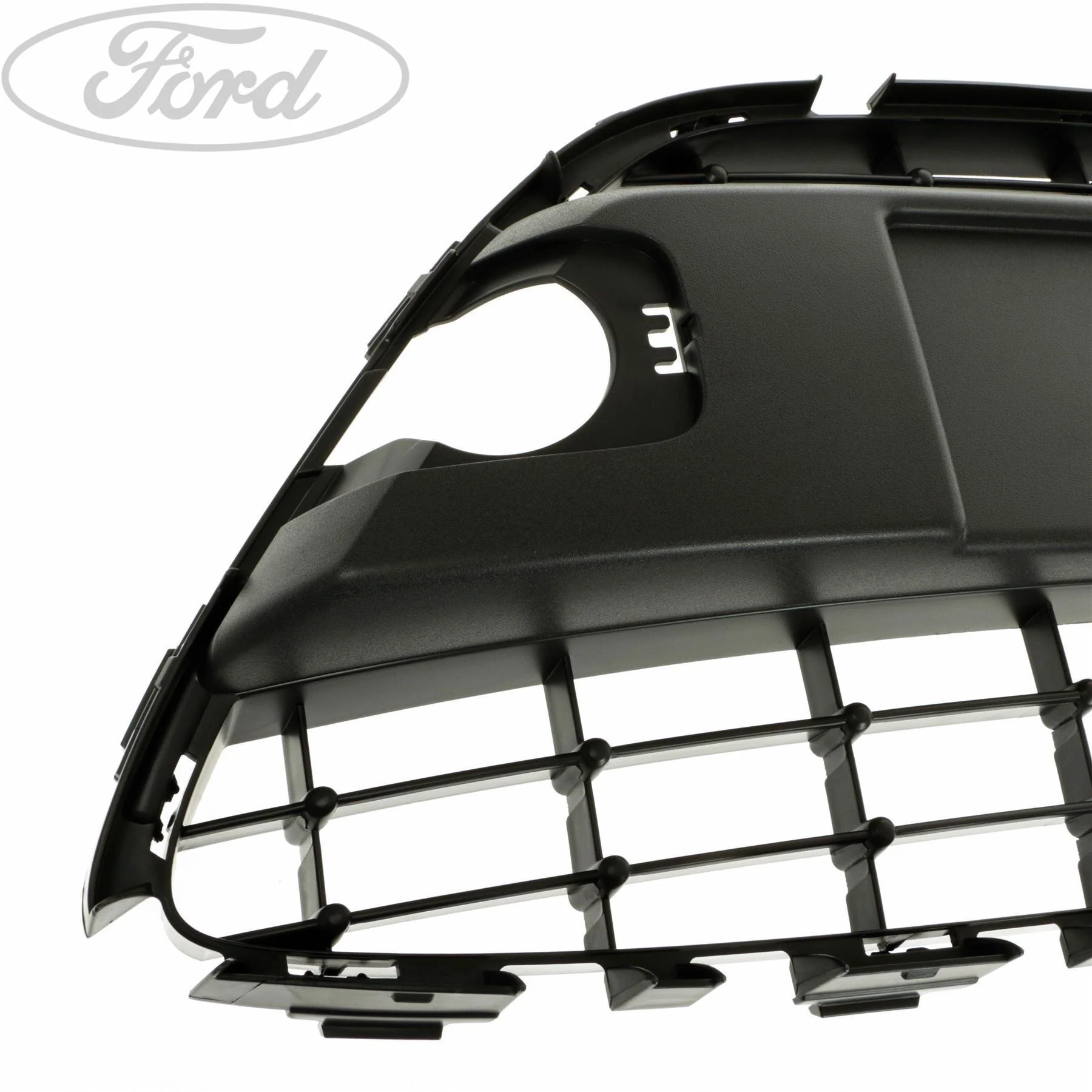 FIESTA FRONT BUMPER LOWER GRILLE MEDIUM GREY 2008-2012 - Image 2
