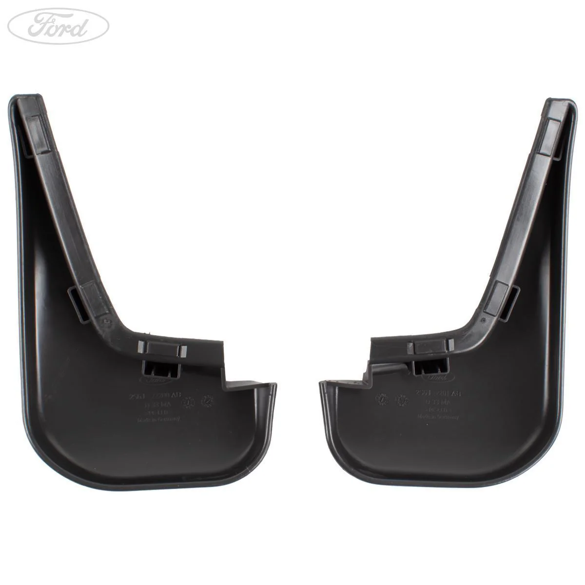FIESTA FUSION FRONT MUD FLAPS SPLASH GUARD KIT 01-12 - Image 4