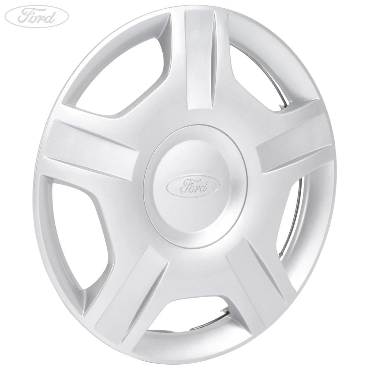 FIESTA FUSION KA 14" STEEL WHEEL TRIM HUB CAP 5 SPOKE - Image 2
