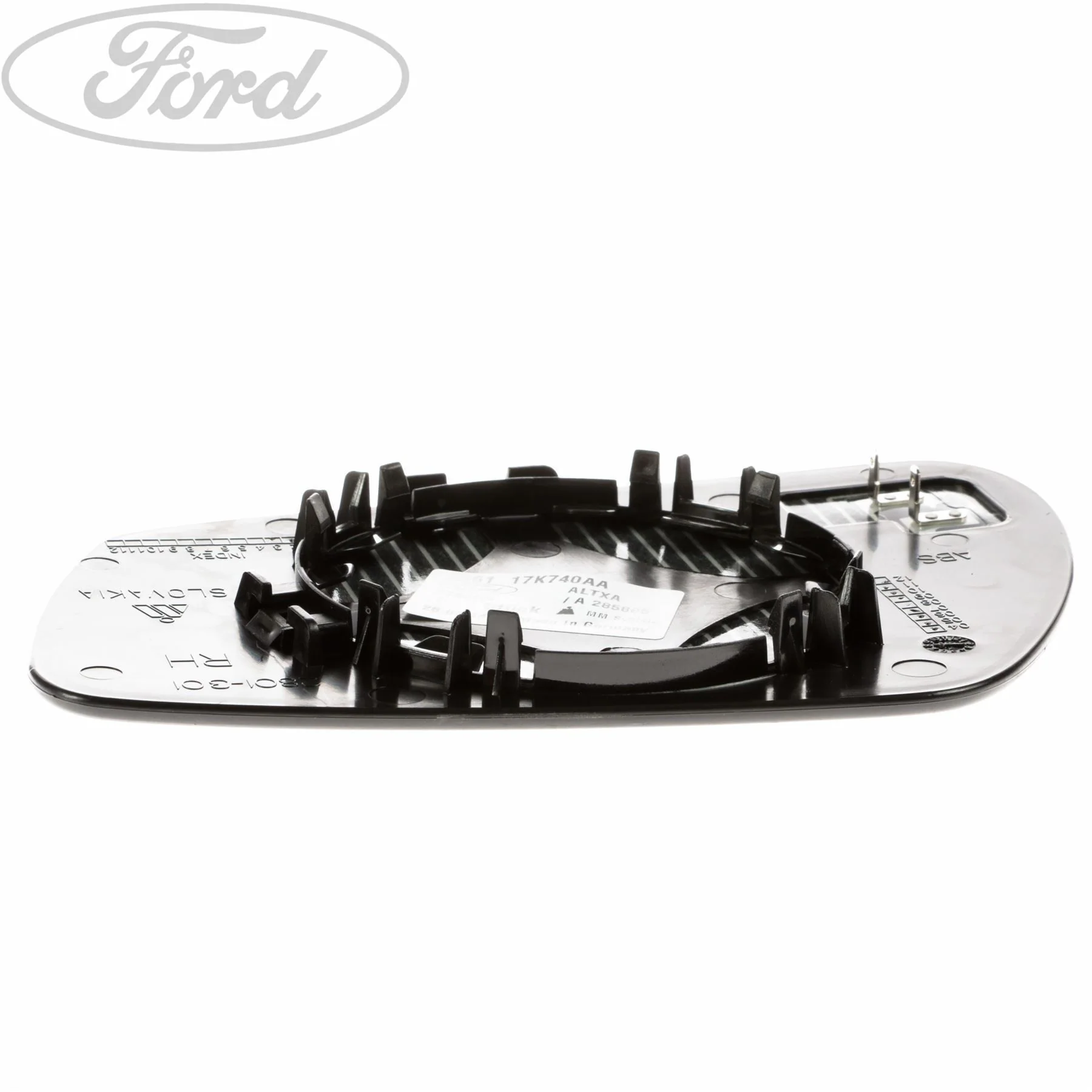 FIESTA FUSION O/S RIGHT WING MIRROR GLASS - Image 3