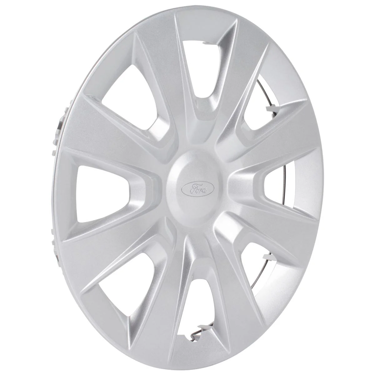 FIESTA KA 14" WHEEL TRIM HUB CAP SILVER SINGLE 8 SPOKE - Image 4
