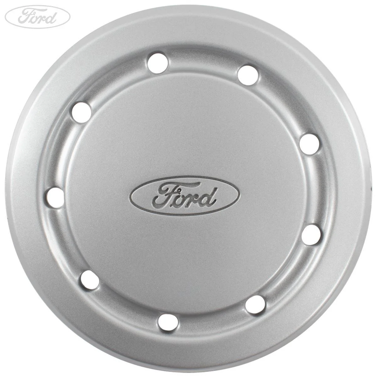 FIESTA MK3 STEEL WHEEL TRIM COVER SILVER SINGLE 1989-2002 - Image 4