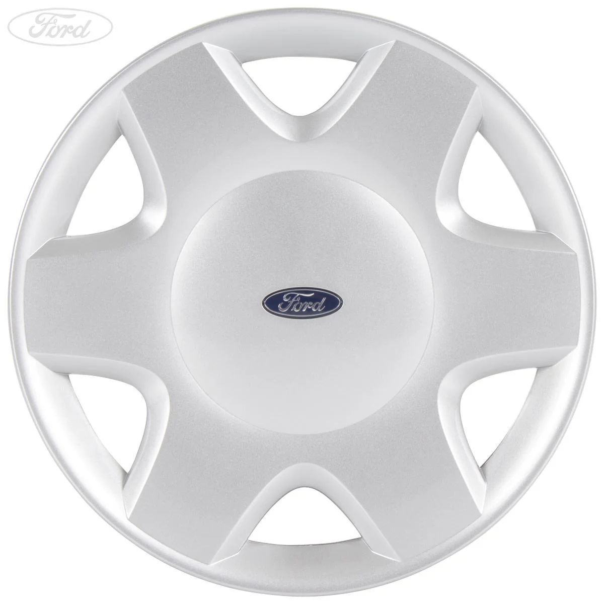 FIESTA MK5 MK6 13" WHEEL TRIM HUB CAP SILVER SINGLE