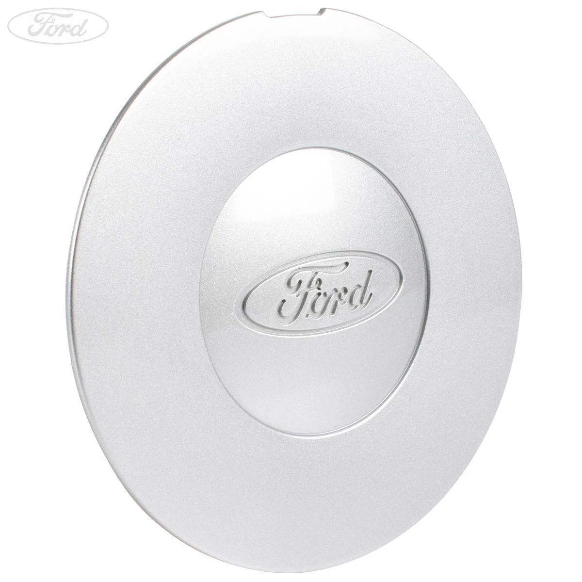 FIESTA MK6 FUSION 14" ALLOY WHEEL CENTRE CAP SILVER SINGLE - Image 2