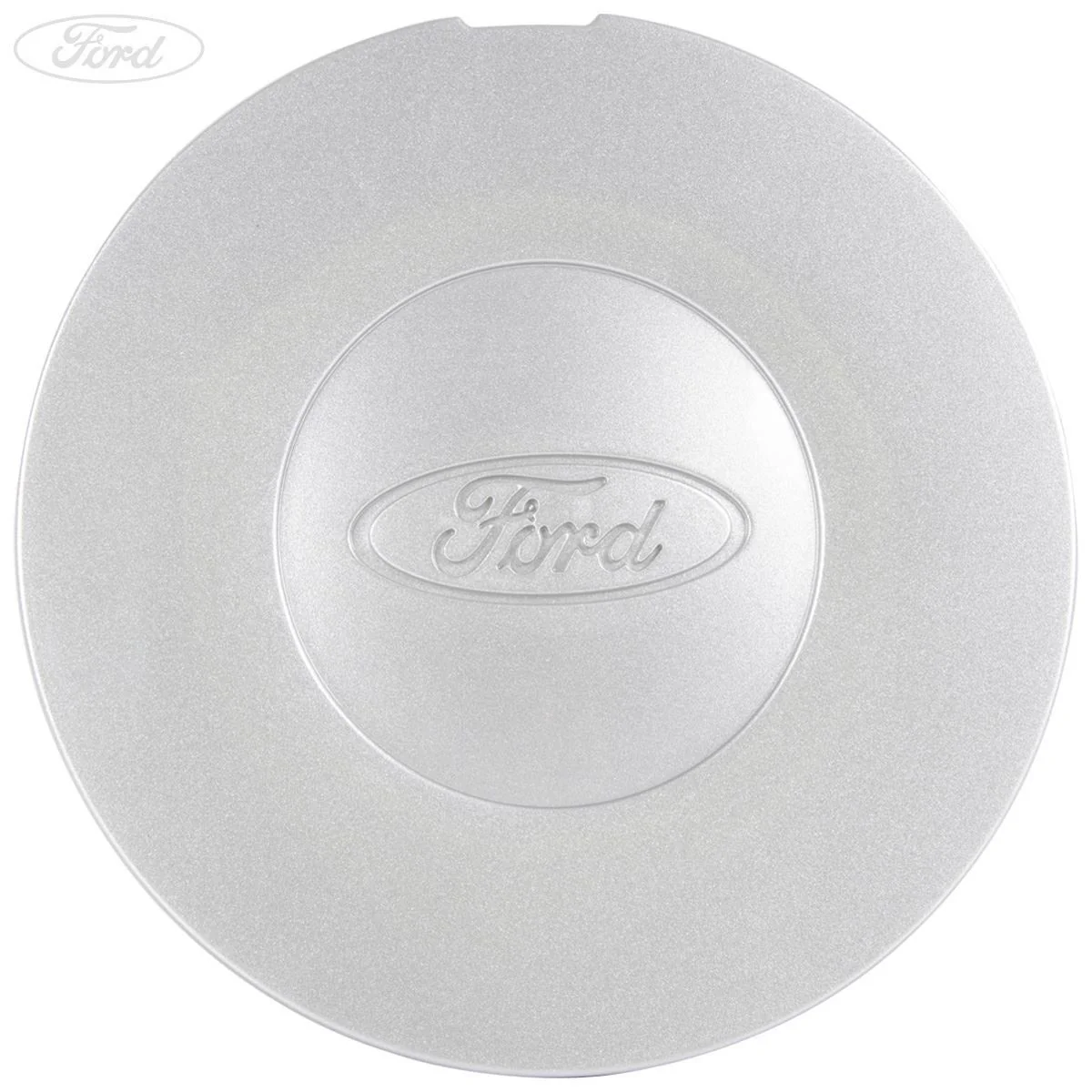 FIESTA MK6 FUSION 14" ALLOY WHEEL CENTRE CAP SILVER SINGLE - Image 3