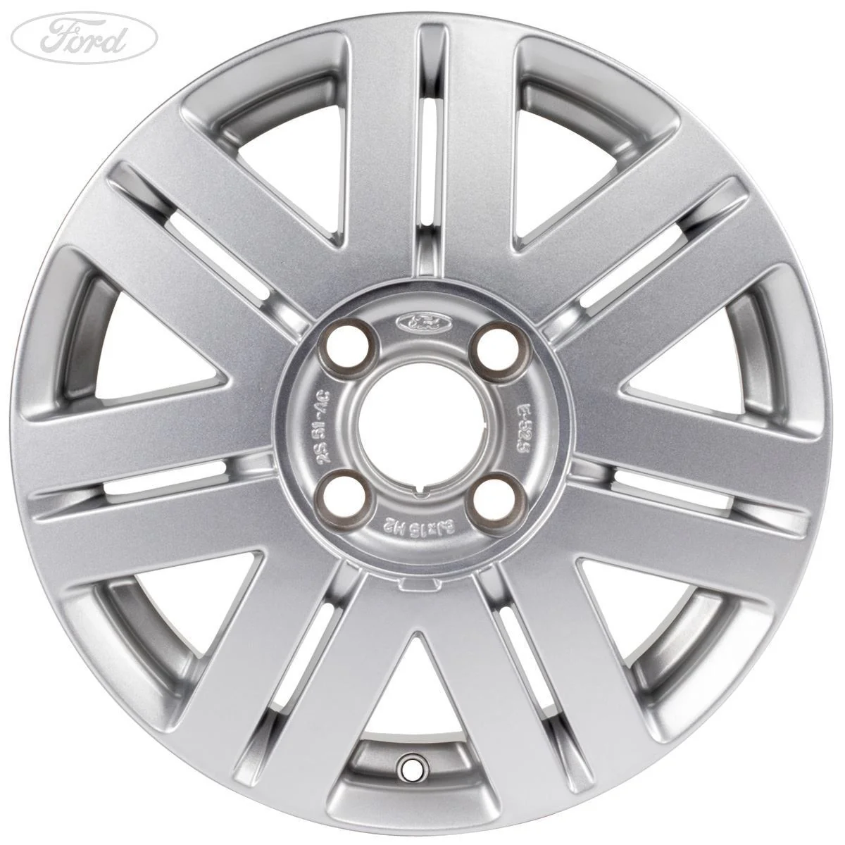 FIESTA MK6 FUSION 15" ALLOY WHEEL 7X2 SPOKE 6X15 2001-2008 - Image 4
