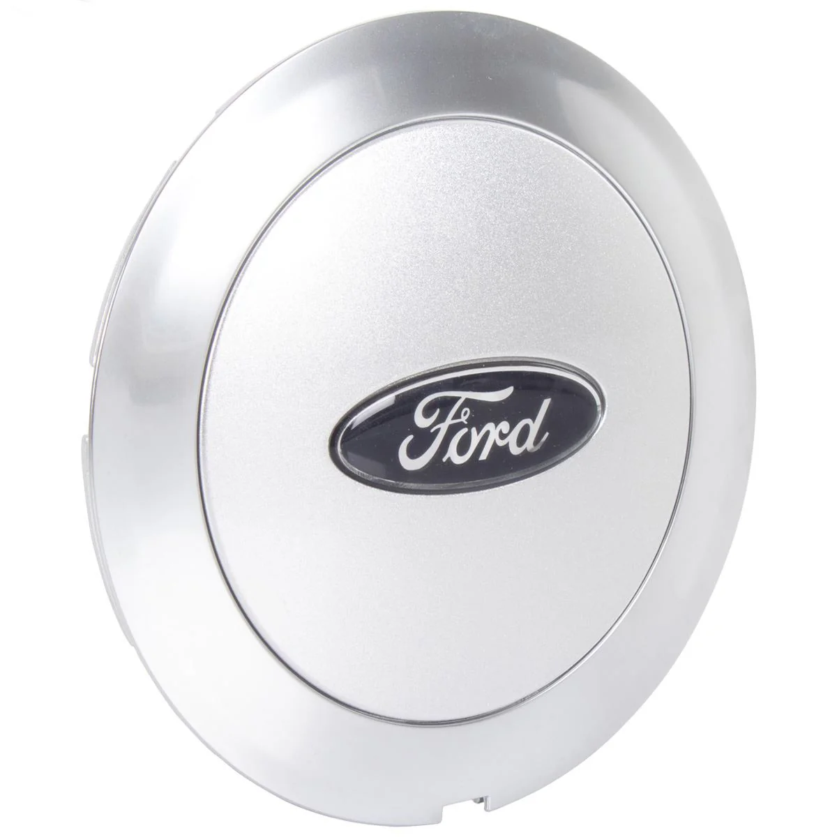 FIESTA MK6 FUSION 15" ALLOY WHEEL CENTRE CAP SILVER SINGLE