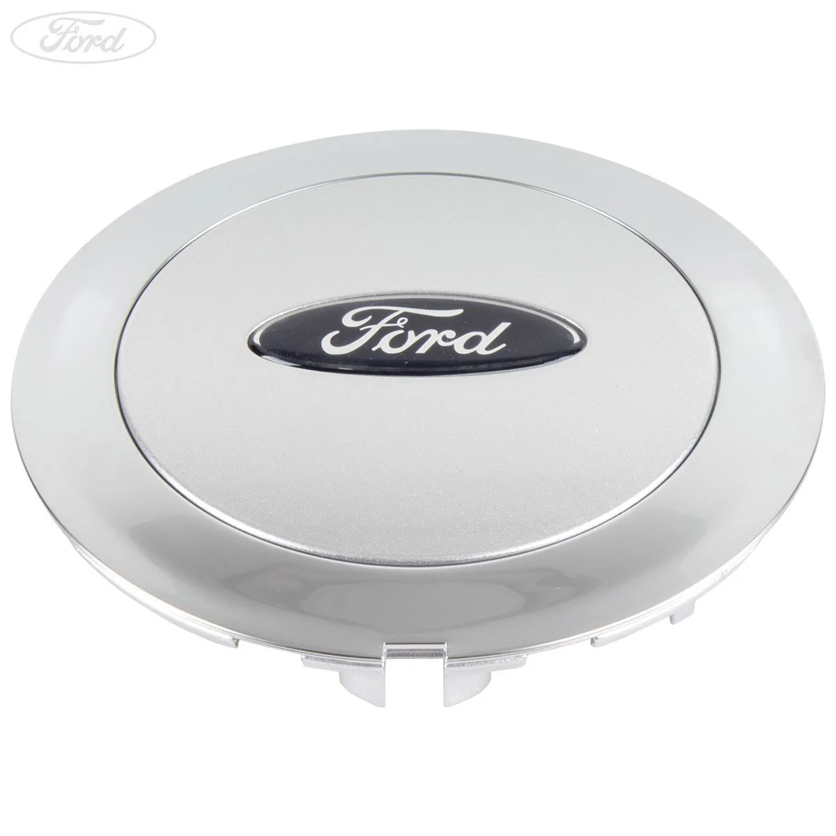 FIESTA MK6 FUSION 15" ALLOY WHEEL CENTRE CAP SILVER SINGLE - Image 3