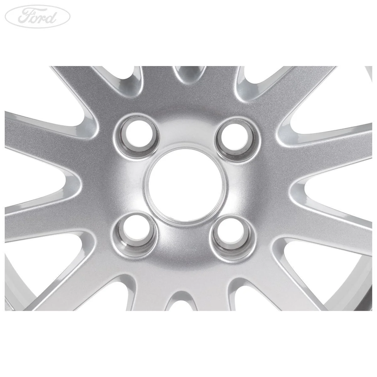 FIESTA FUSION 16" ALLOY WHEEL 12-SPOKE DESIGN SILVER FINISH 2002-2012 - Image 4