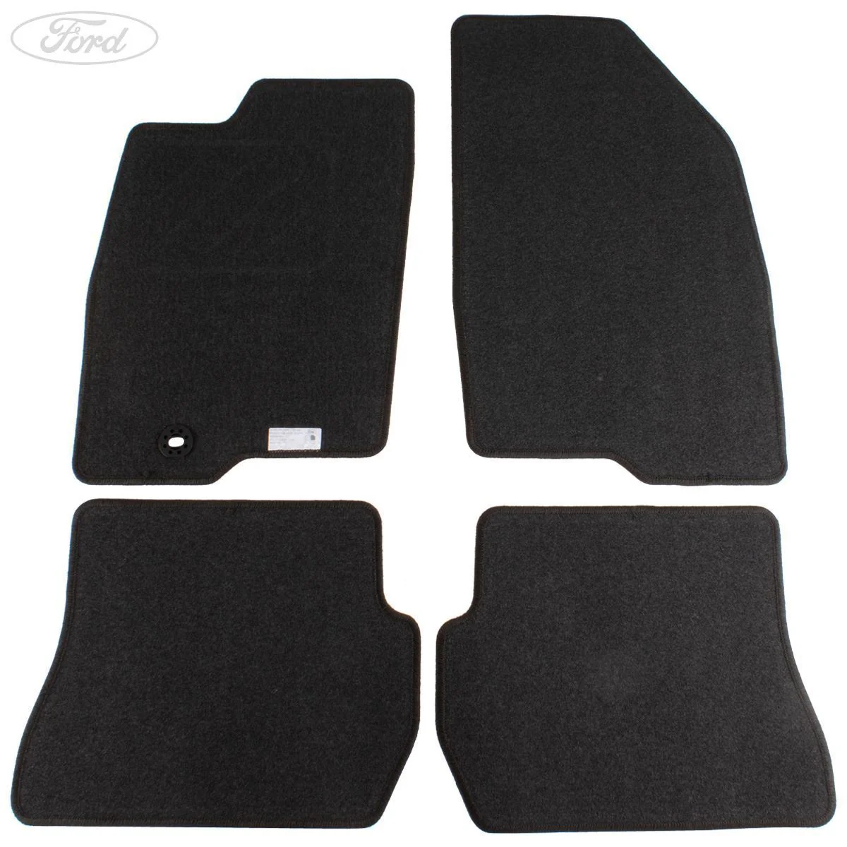 FIESTA MK6 FUSION FRONT & REAR CONTOUR FLOOR MAT SET VELOUR - Image 6