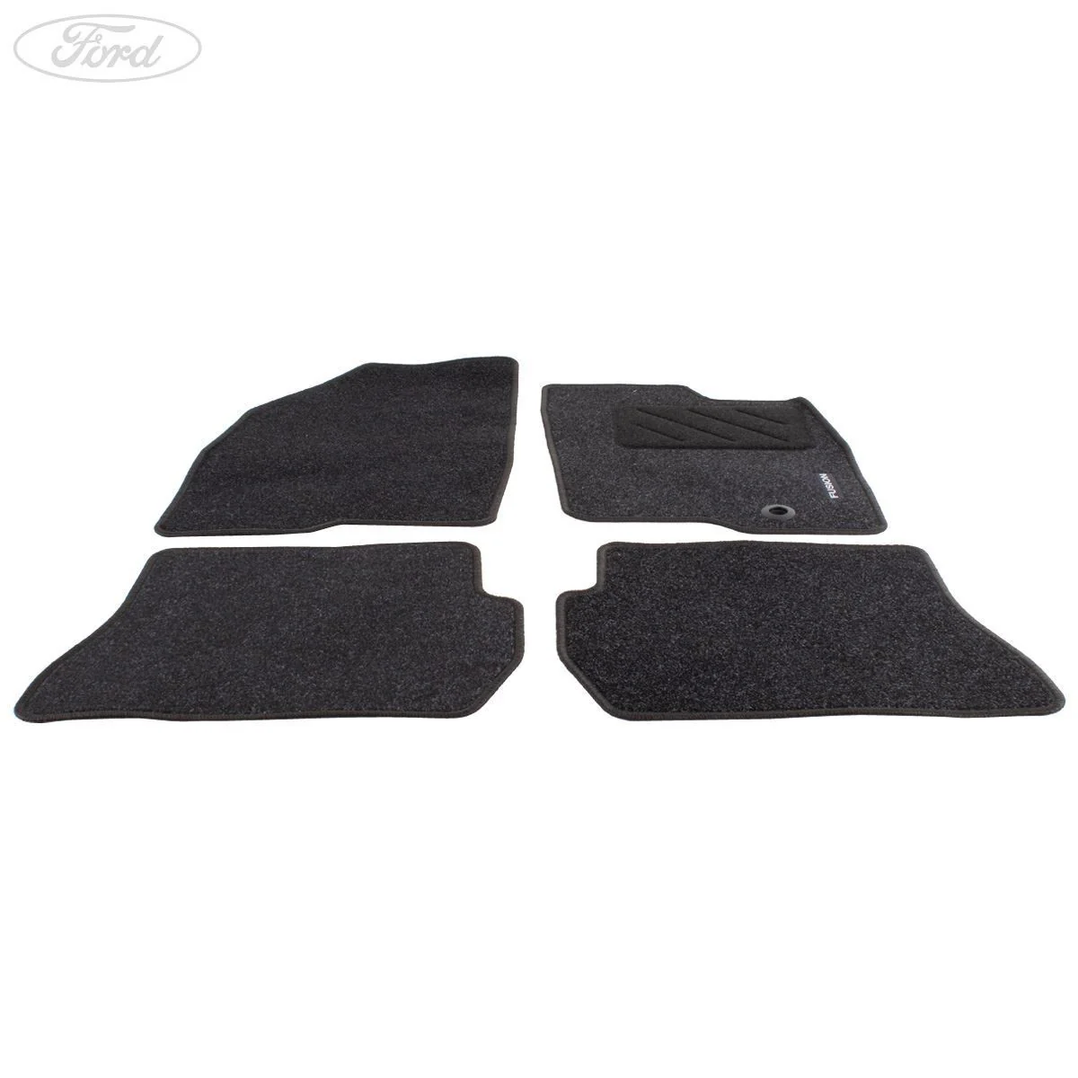 FIESTA MK6 FUSION FRONT & REAR CONTOUR FLOOR MAT SET VELOUR - Image 7