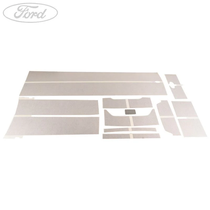 FIESTA MK6 FUSION RACING STRIPES DECAL BLUE - Image 3