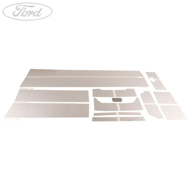 FIESTA MK6 FUSION RACING STRIPES DECAL BLUE - Image 5