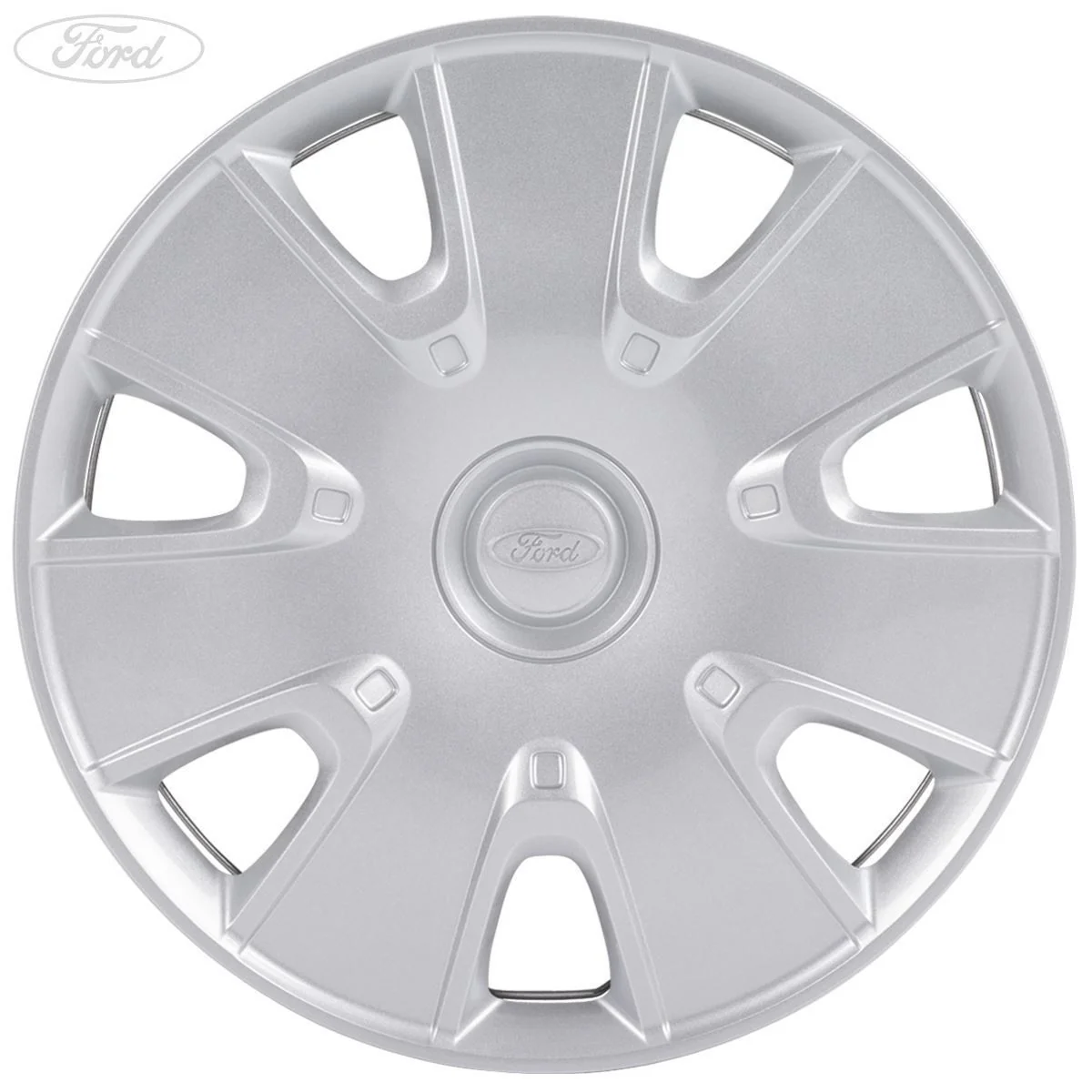 FIESTA MK6 MK7 FUSION 14" STEEL WHEEL TRIM COVER 7 SPOKE X1 - Image 2