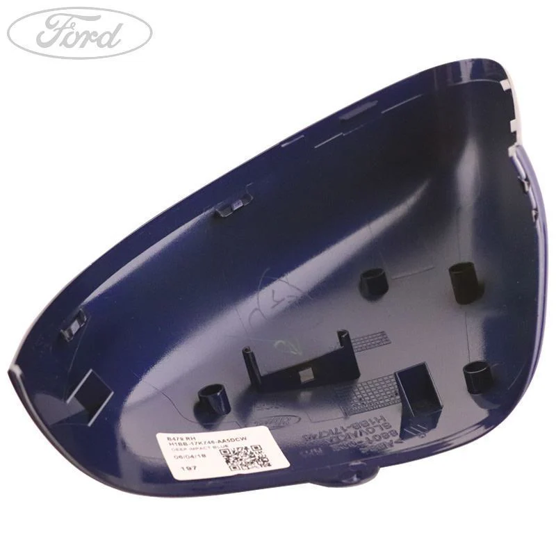 FIESTA O/S DOOR MIRROR HOUSING COVER DEEP IMPACT BLUE - Image 4