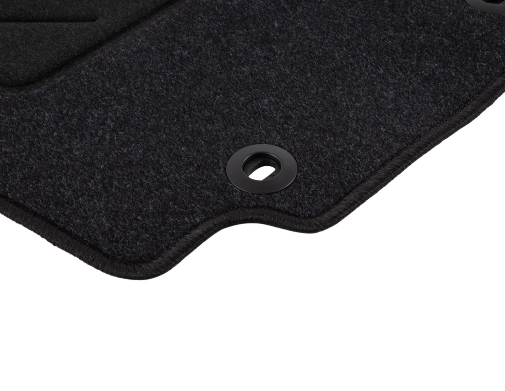 MONDEO FRONT & REAR CARPET FLOOR MAT KIT CONTOURED SET BLACK 2007-2012 - Image 3