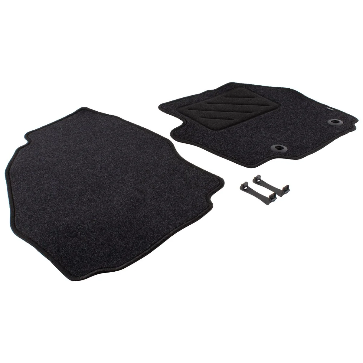 GALAXY/S-MAX CARPET FLOOR MATS FRONT,BLACK