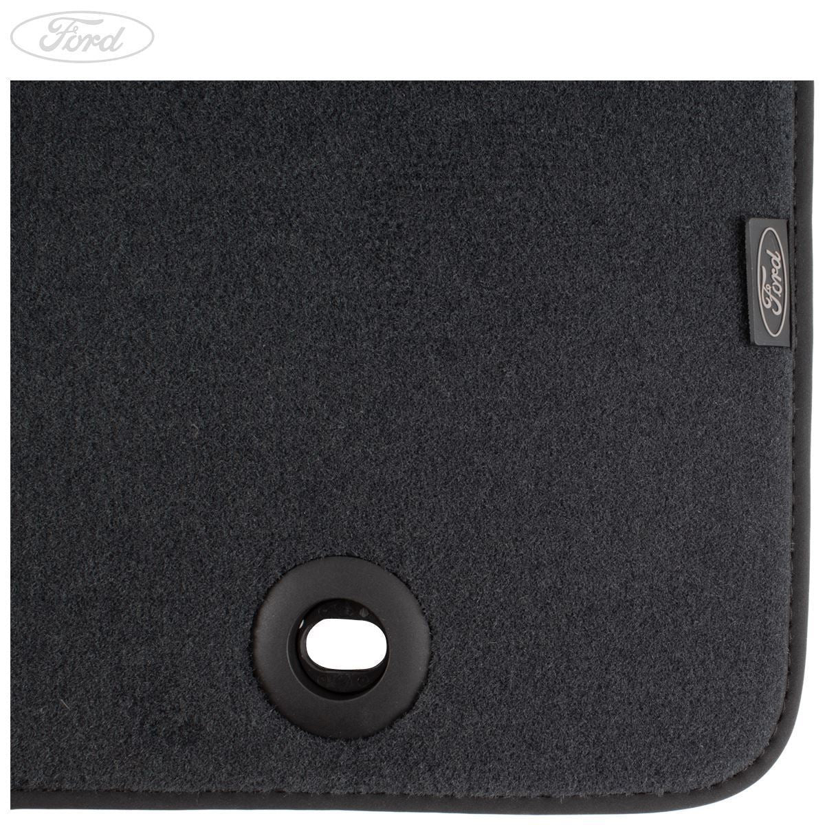 C-MAX FRONT CONTOURED FLOOR MATS SET VELOUR 2010-2012 - Image 4