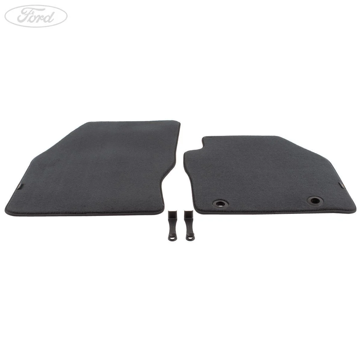 C-MAX FRONT CONTOURED FLOOR MATS SET VELOUR 2010-2012 - Image 7