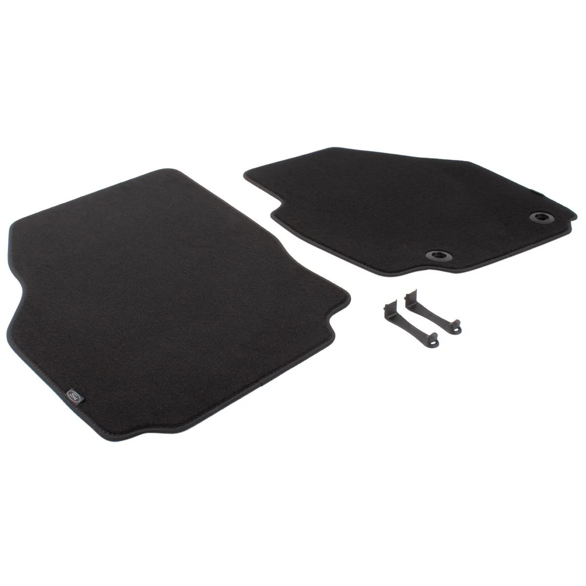 MONDEO 03/2007-08/2014 VELOUR FLOOR MATS FRONT,BLACK