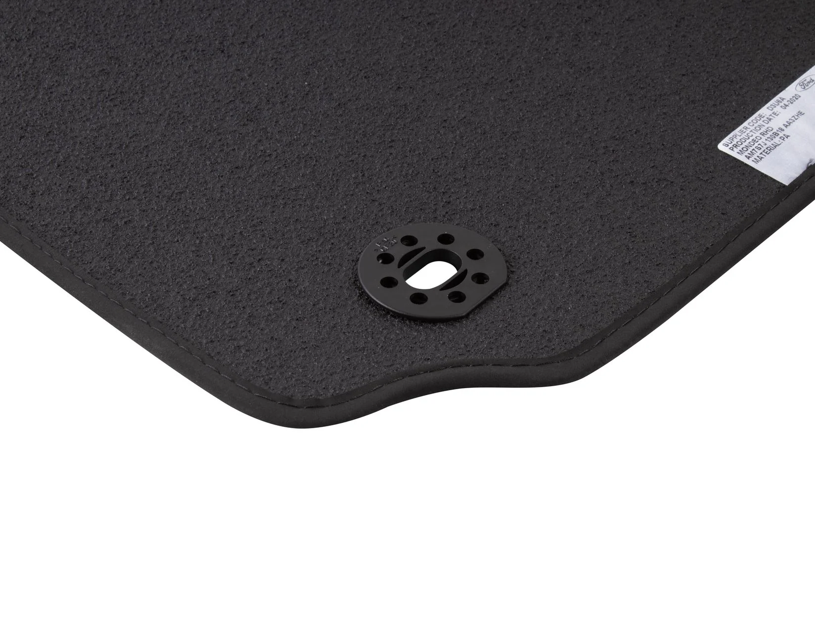 MONDEO 03/2007-08/2014 VELOUR FLOOR MATS FRONT,BLACK - Image 4