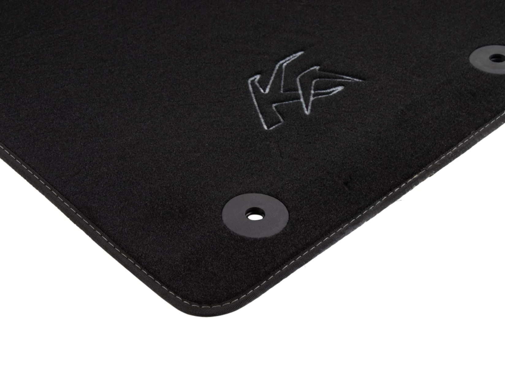 KA 09/2008-05/2016 VELOUR FLOOR MATS FRONT,BLACK - Image 3