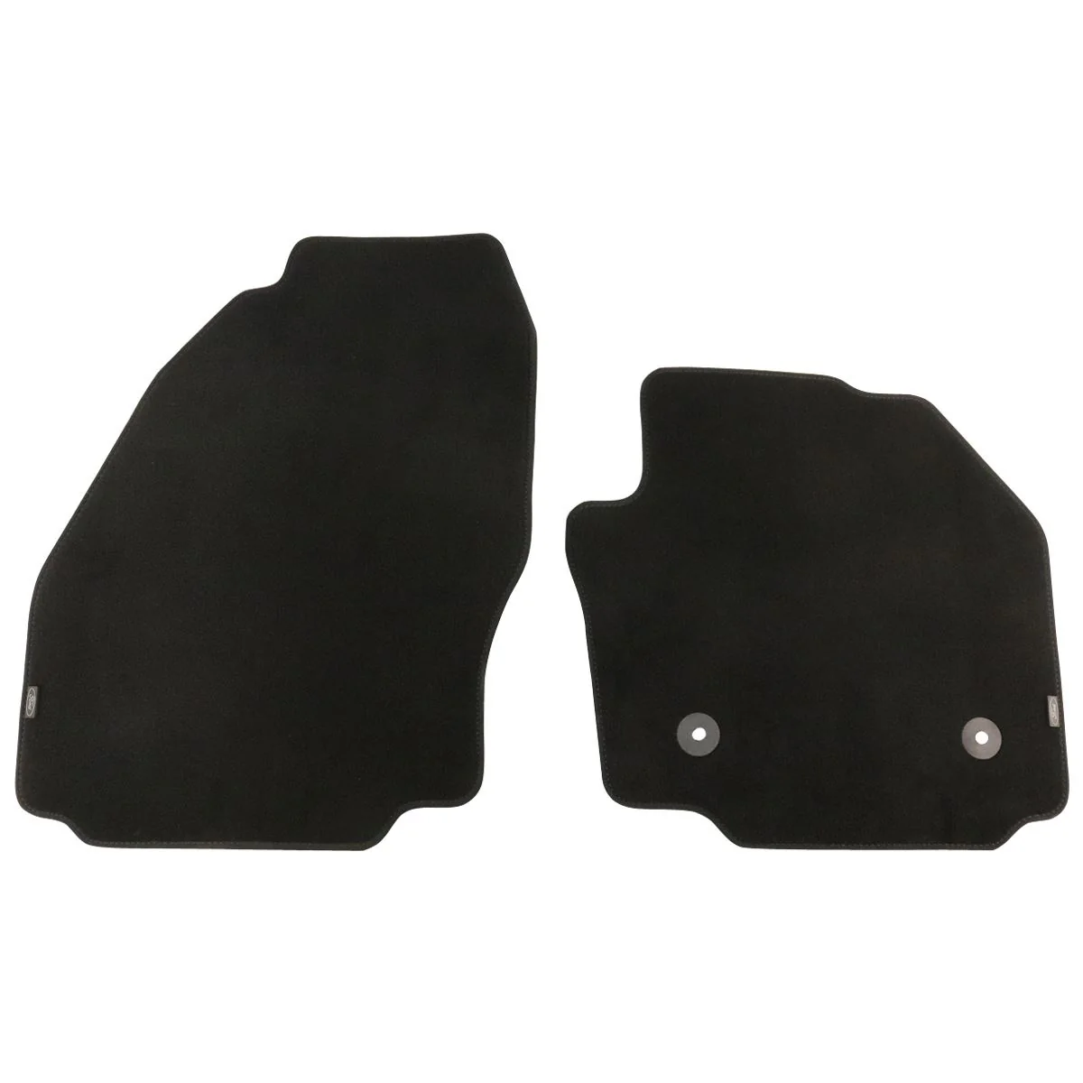 GALAXY/S-MAX VELOUR FLOOR MATS FRONT,BLACK