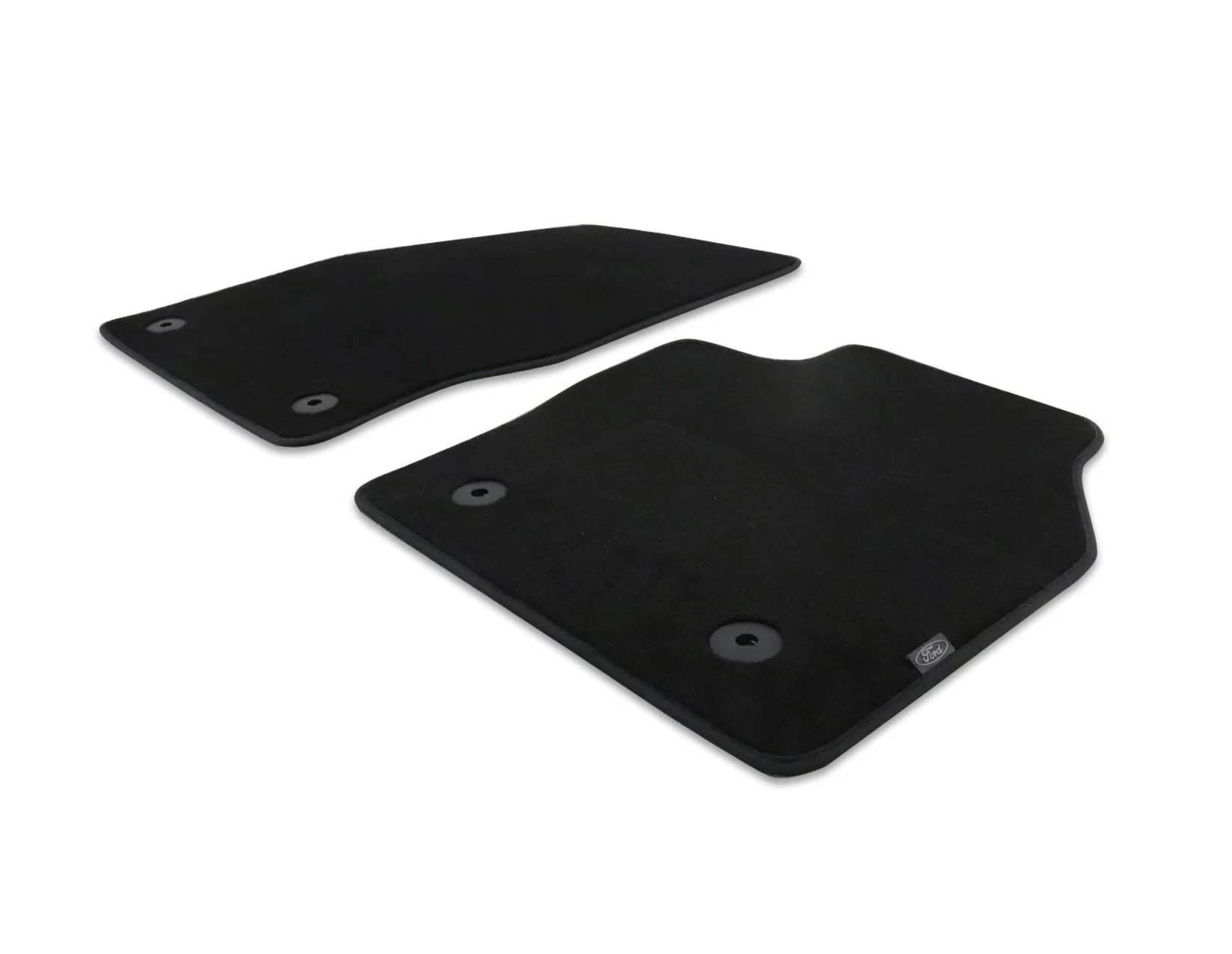 C-MAX FROM 04/2015 VELOUR FLOOR MATS FRONT,BLACK