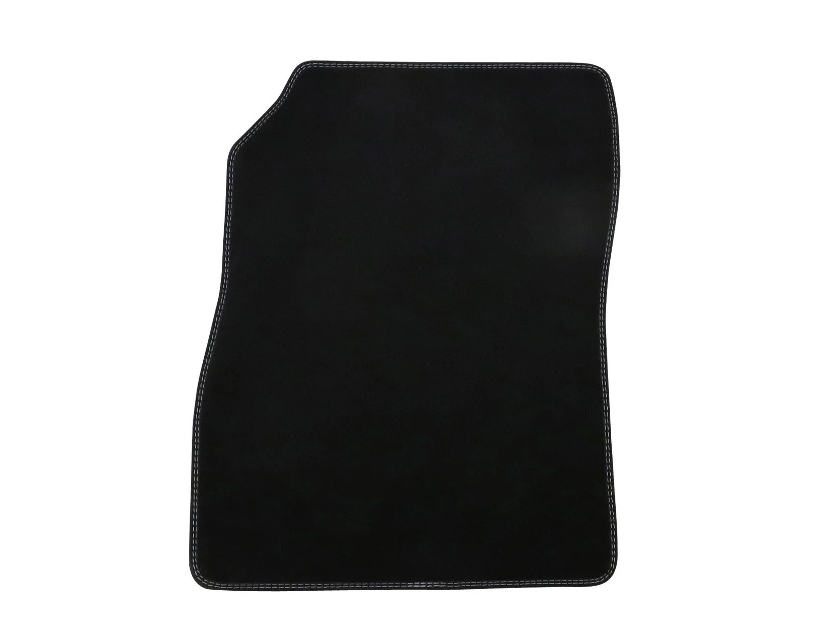 FIESTA PUMA FRONT VELOUR CARPET FLOOR MAT KIT CONTOURED BLACK WITH METAL GREY STITCHING 2017-ONWARDS 2193982 - Image 2