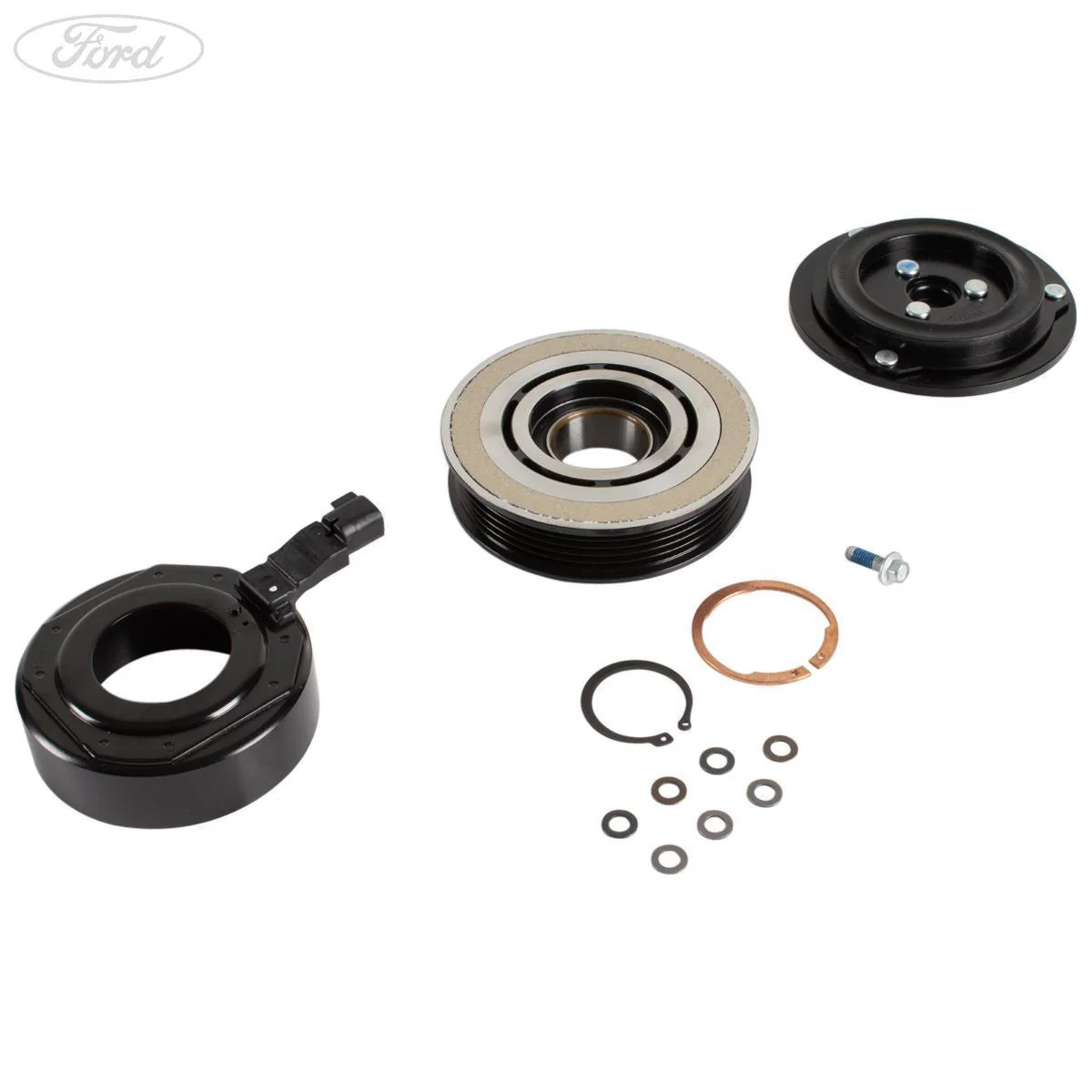 FOCUS 1.6 DURATEC AIR CON COMPRESSOR CLUTCH PULLEY 2014- - Image 2