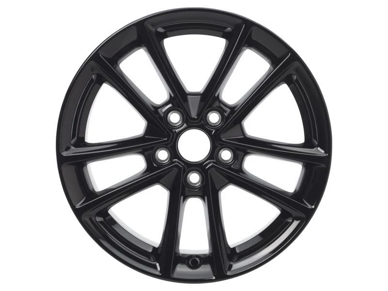 FOCUS 16" ALLOY WHEEL 5X2-SPOKE DESIGN ABSOLUTE BLACK FINISH 2016-2019 - Image 3