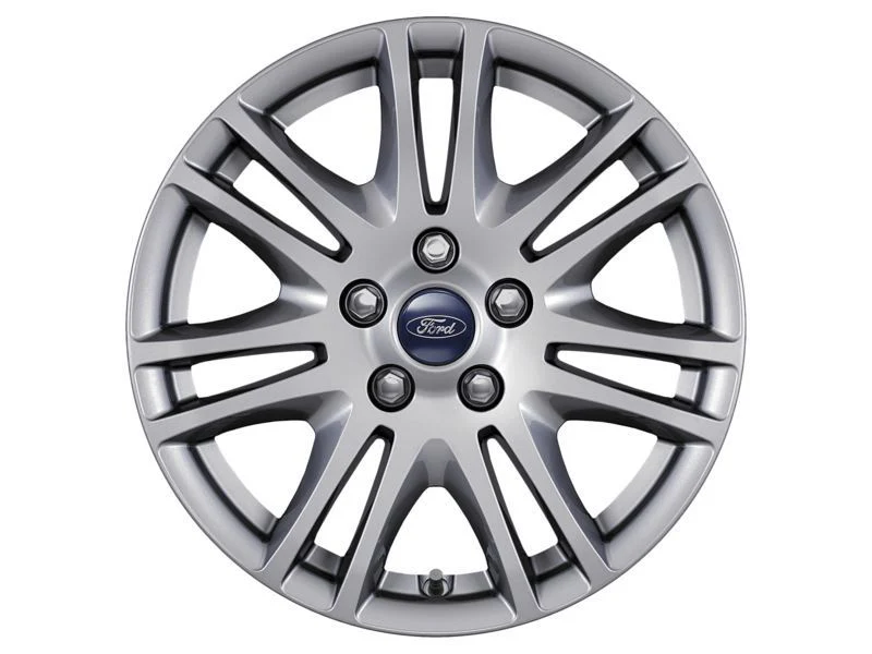 C-MAX FOCUS 16" ALLOY WHEEL 7X2-SPOKE DESIGN SILVER FINISH 2007-2011 - Image 2