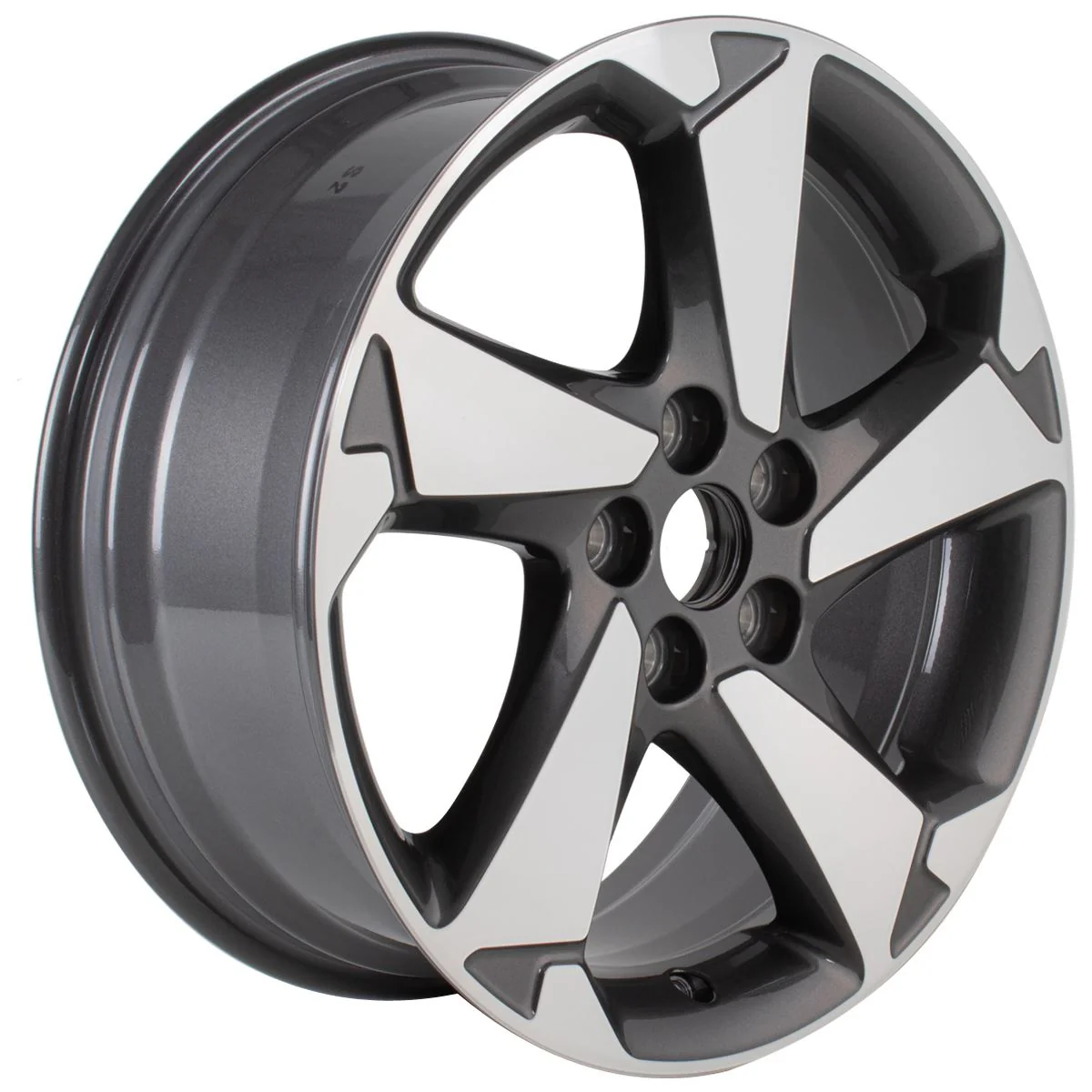FOCUS 17" ALLOY WHEEL 5-SPOKE DESIGN ALUMINIUM SILVER FINISH 2018-2025 - Image 5