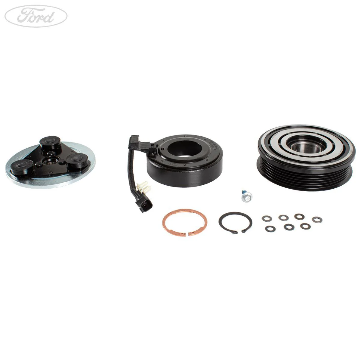 FOCUS C-MAX CC 1.6 DURATORQ TDCI COMPRESSOR CLUTCH PULLEY - Image 3