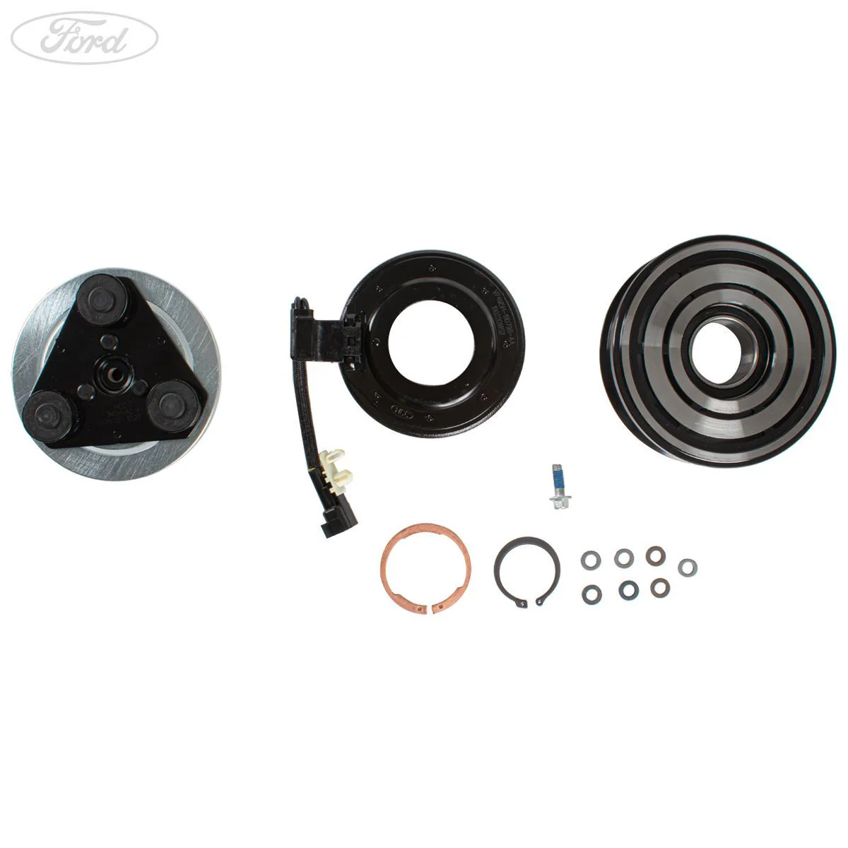 FOCUS C-MAX CC 1.6 DURATORQ TDCI COMPRESSOR CLUTCH PULLEY - Image 4