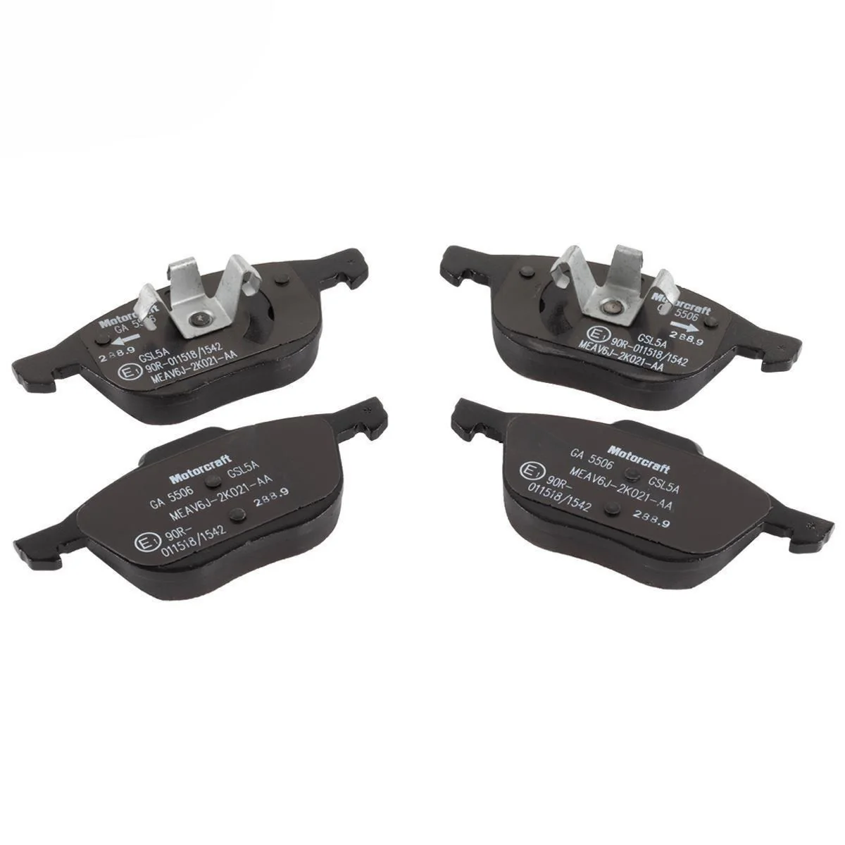 FOCUS C-MAX MOTORCRAFT FRONT BRAKE PAD SET DISC BRAKE - Image 6