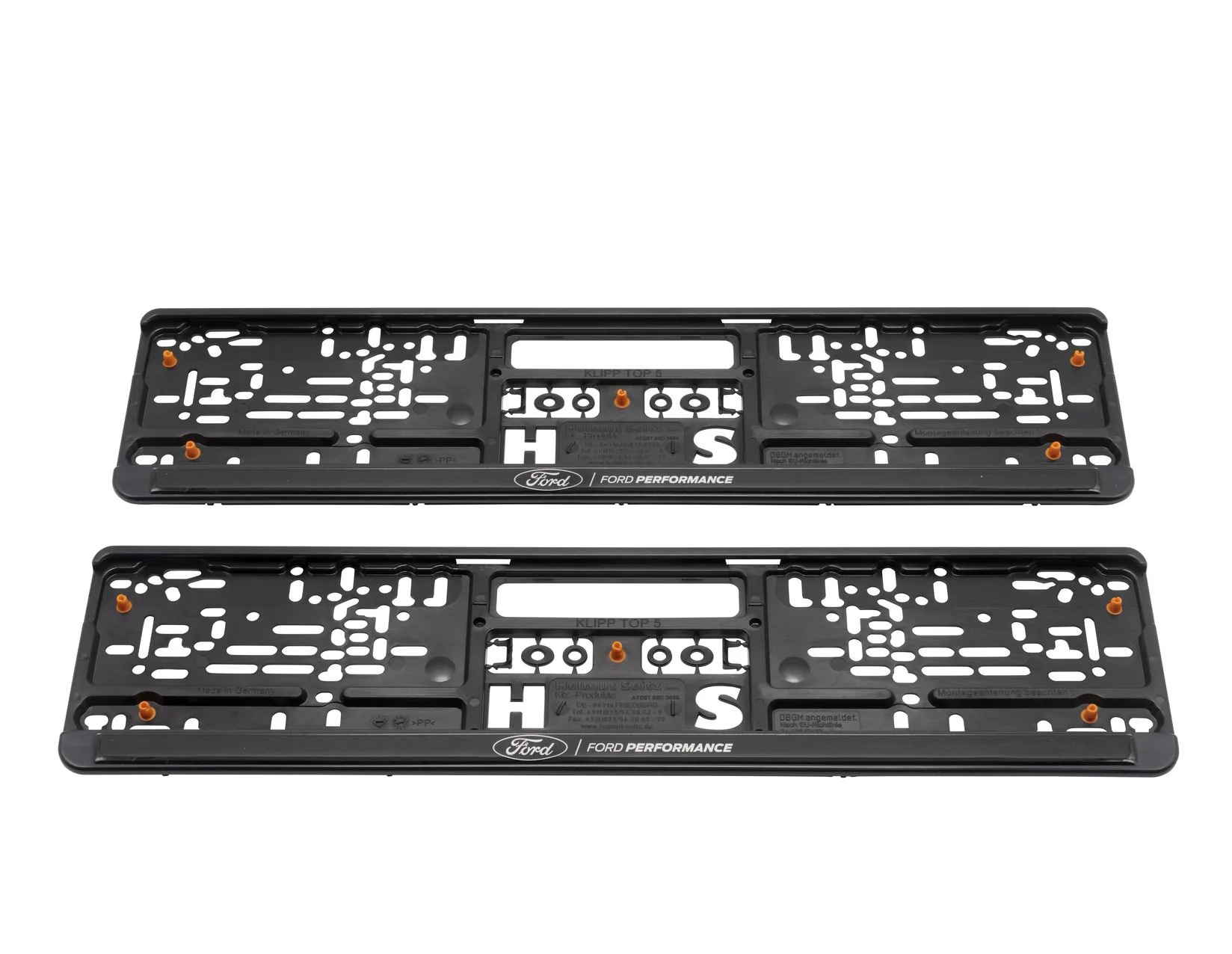 FOCUS FORD PERFORMANCE LICENCE PLATE HOLDER WITH OPTIONAL FITTING 01/2011 07/2015 - Image 2