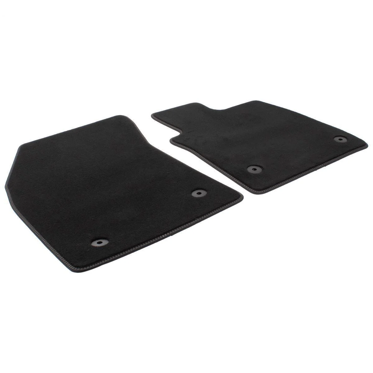 FOCUS FRONT CARPET FLOOR MAT CONTOURED BLACK FOR MANUAL TRANSMISSION 2018-2025 - Image 2
