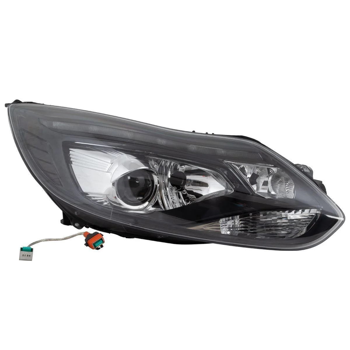 FOCUS FRONT O/S HEAD LAMP LIGHT UNIT XENON 2012-2015 - Image 2