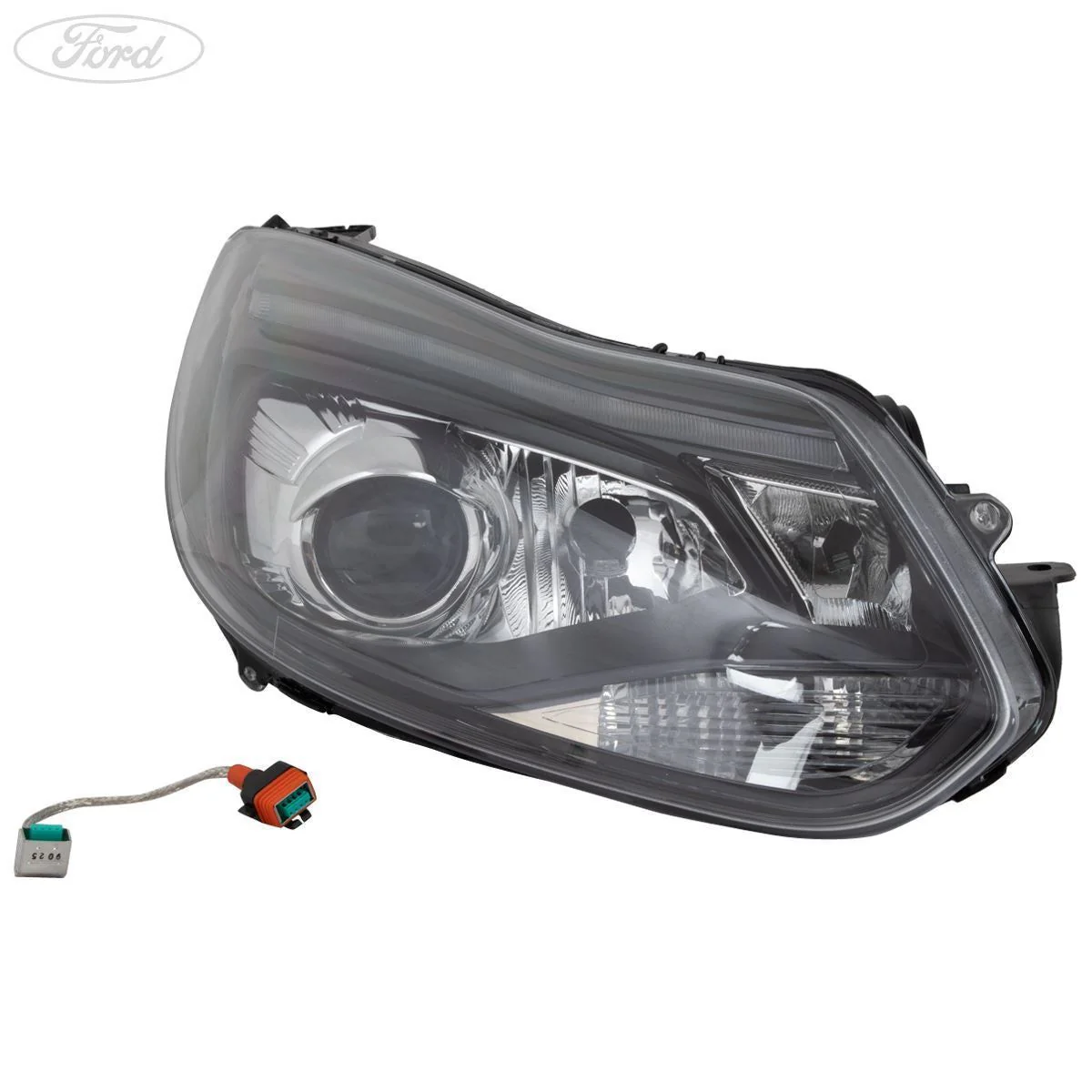 FOCUS FRONT O/S HEAD LAMP LIGHT UNIT XENON 2012-2015 - Image 3