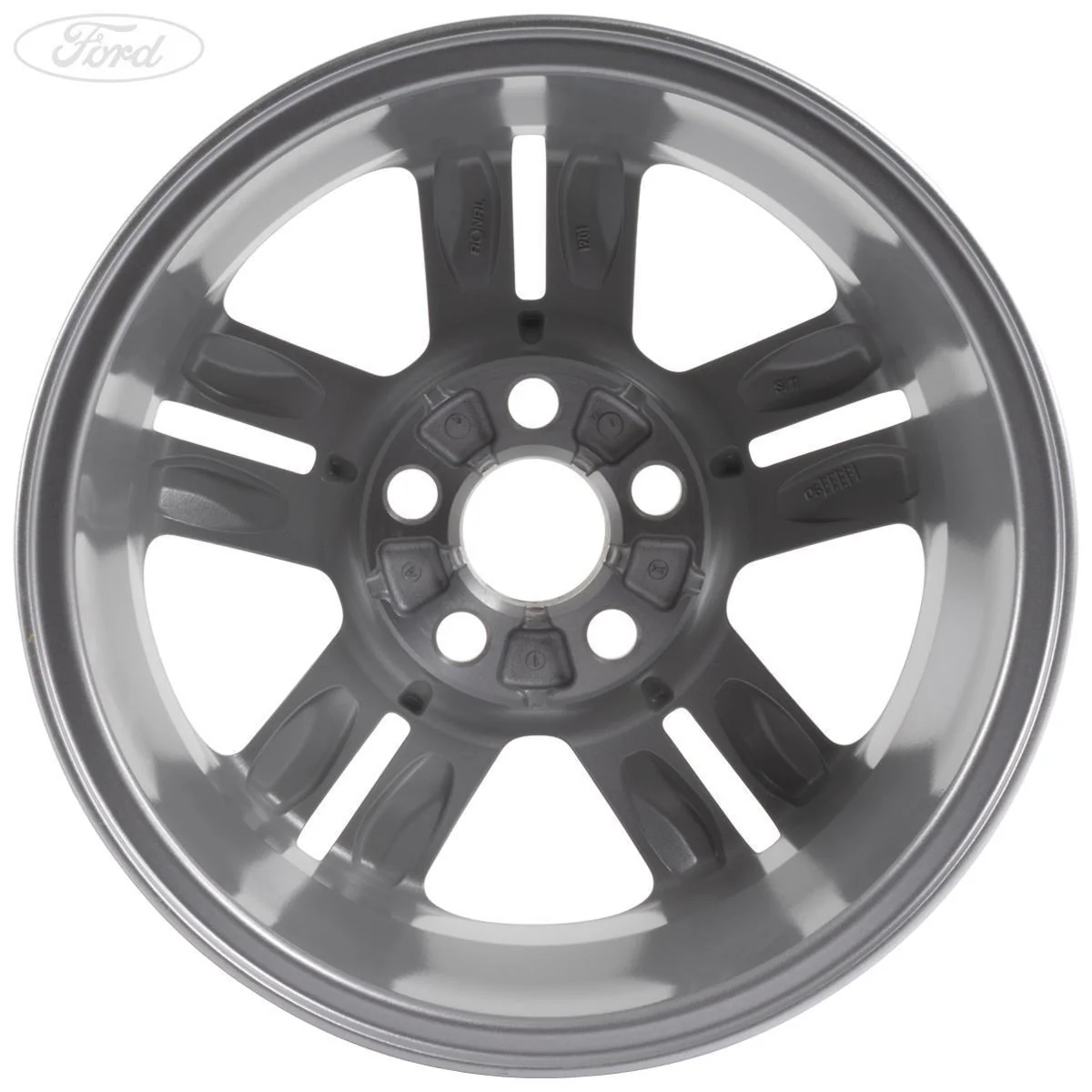 FOCUS 15" ALLOY WHEEL DESIGN 5X2-SPOKE DESIGN SILVER FINISH 2004-2007 - Image 3