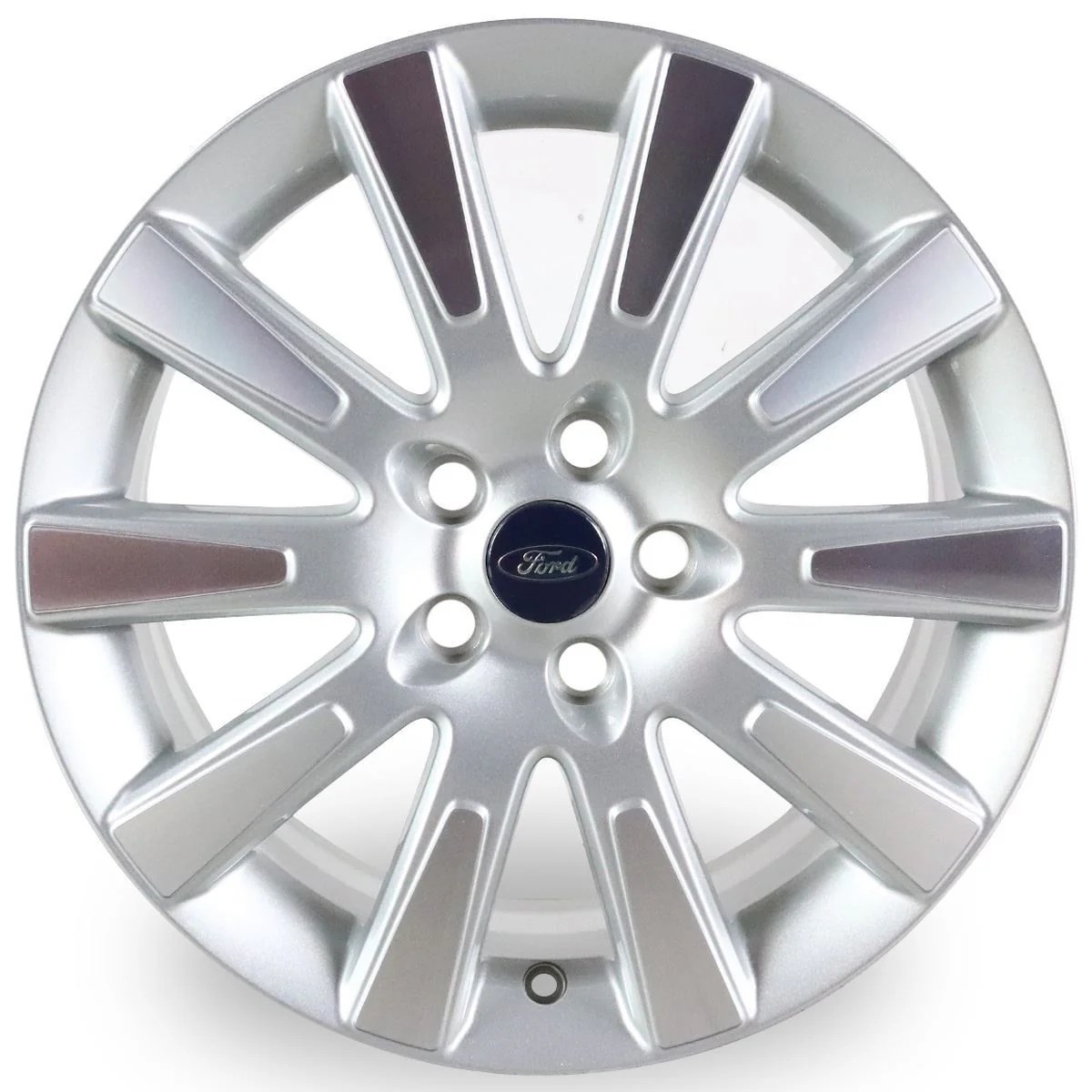 FOCUS MK2 C-MAX CC 17" ALLOY WHEEL 10 SPOKE 7J SILVER - Image 4