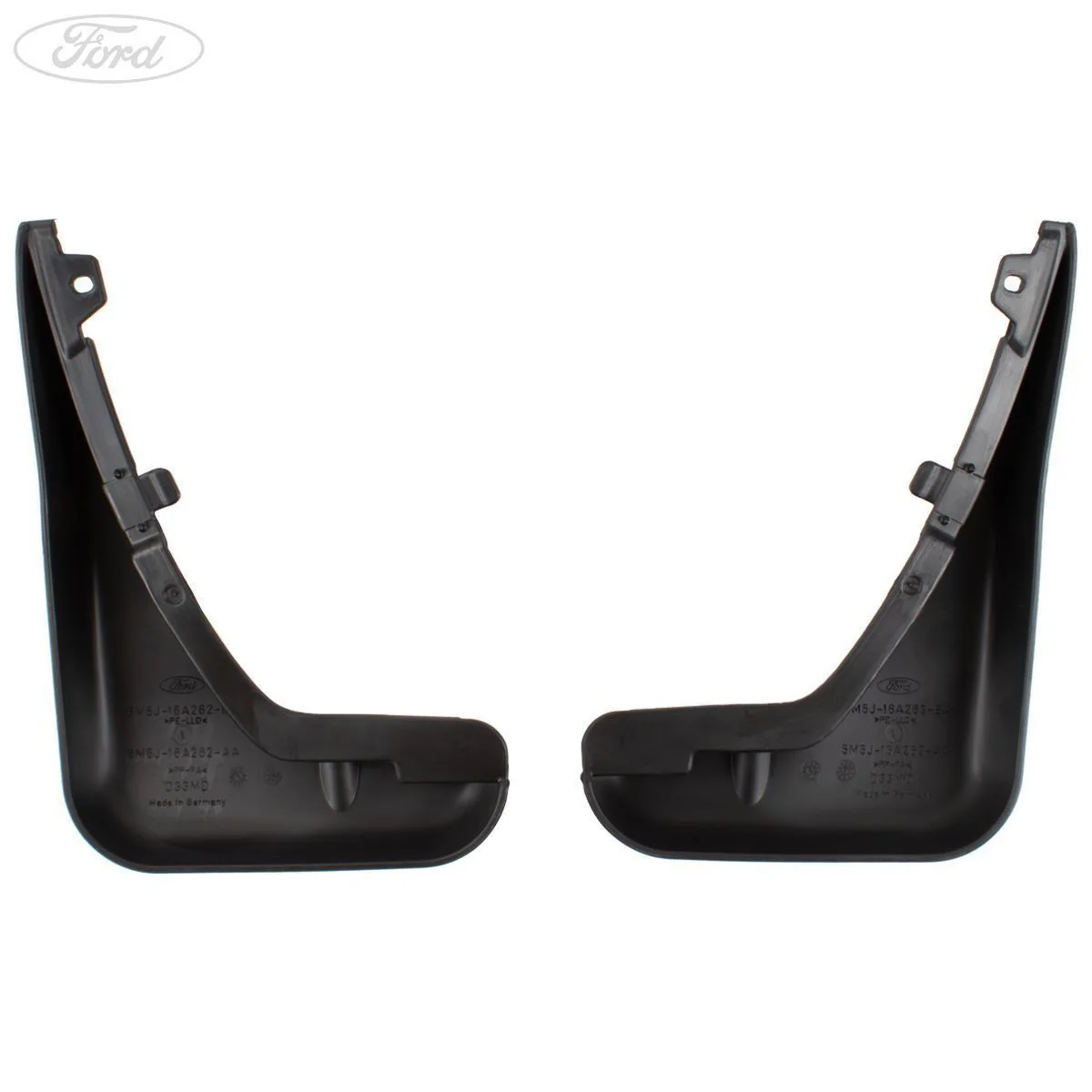 FOCUS MK2 FRONT CONTOURED MUD FLAP KIT SPLASH GUARD 2003-07 - Image 3