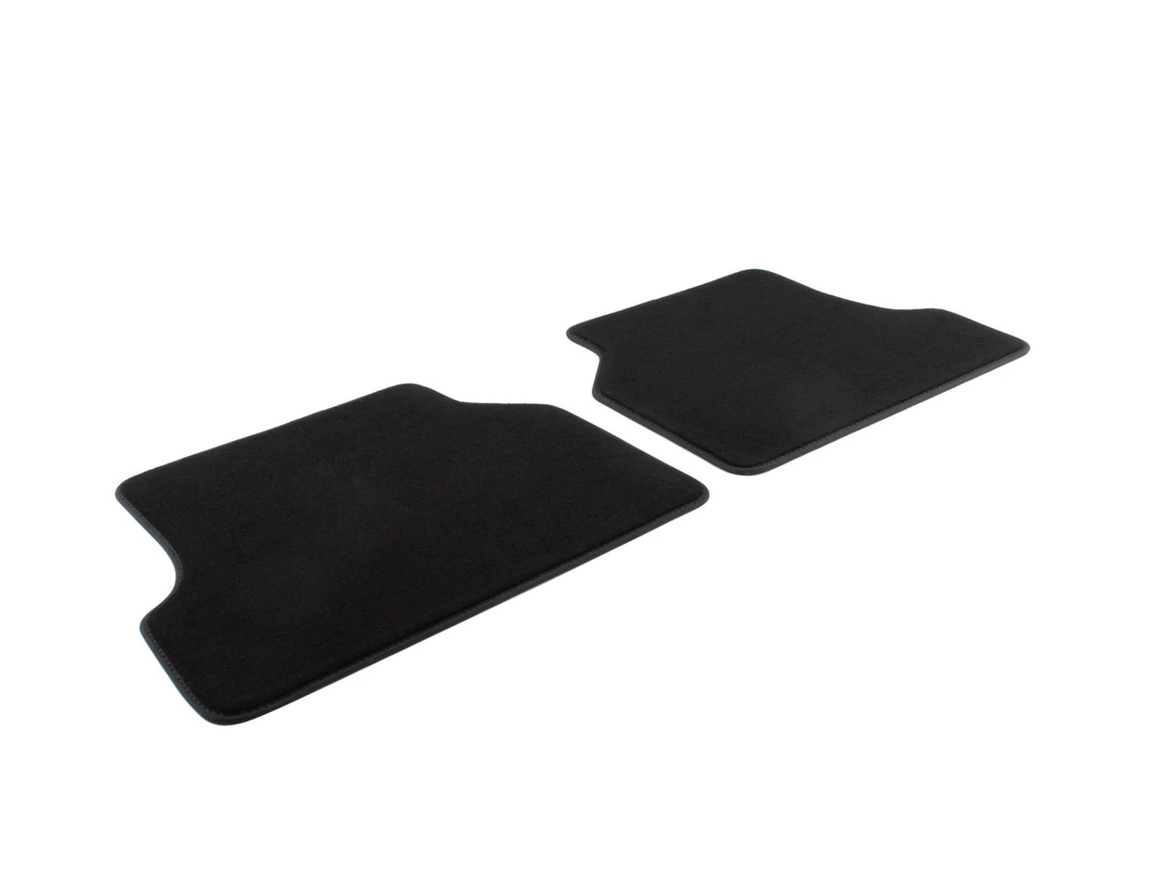 FOCUS 07/2004-12/2010 VELOUR FLOOR MATS REAR,BLACK