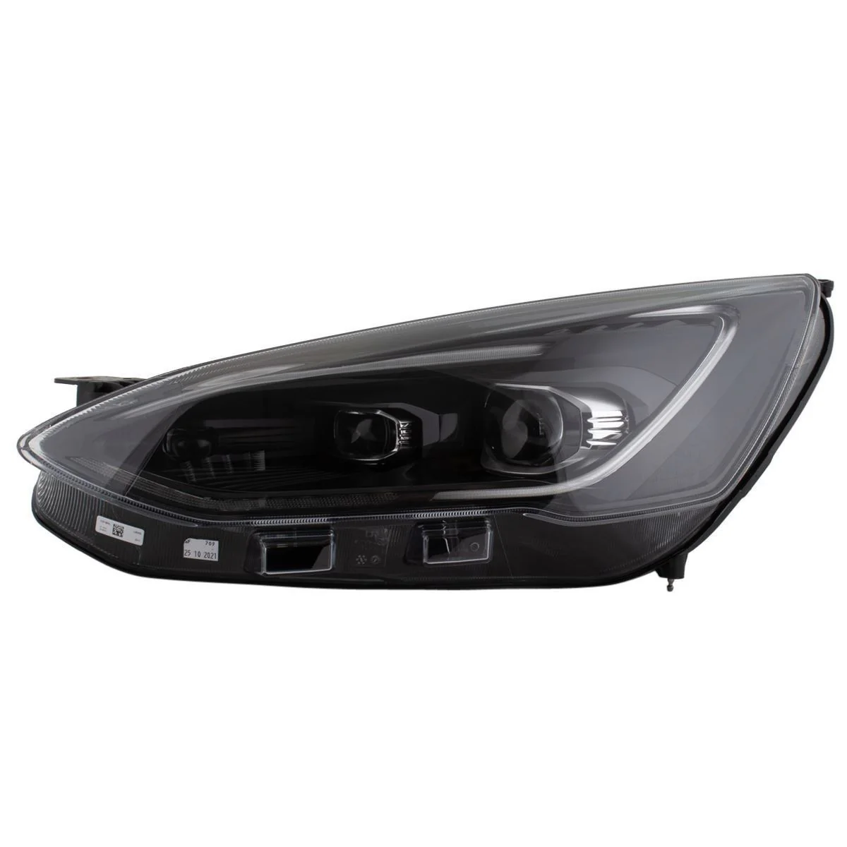 FOCUS PASSENGER SIDE LED HEADLIGHT HEADLAMP BLACK BEZELS 20 - Image 2